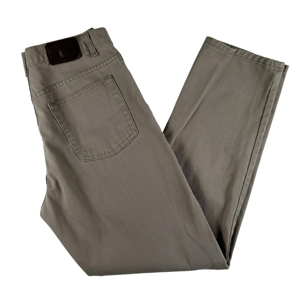 Calvin Klein Jeans Jeans Mens 33x32 Beige Easy Fit Relaxed Straight Leg Denim